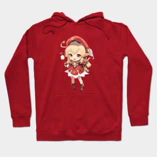 Klee Spark Knight Anime Genshin Impact Hoodie